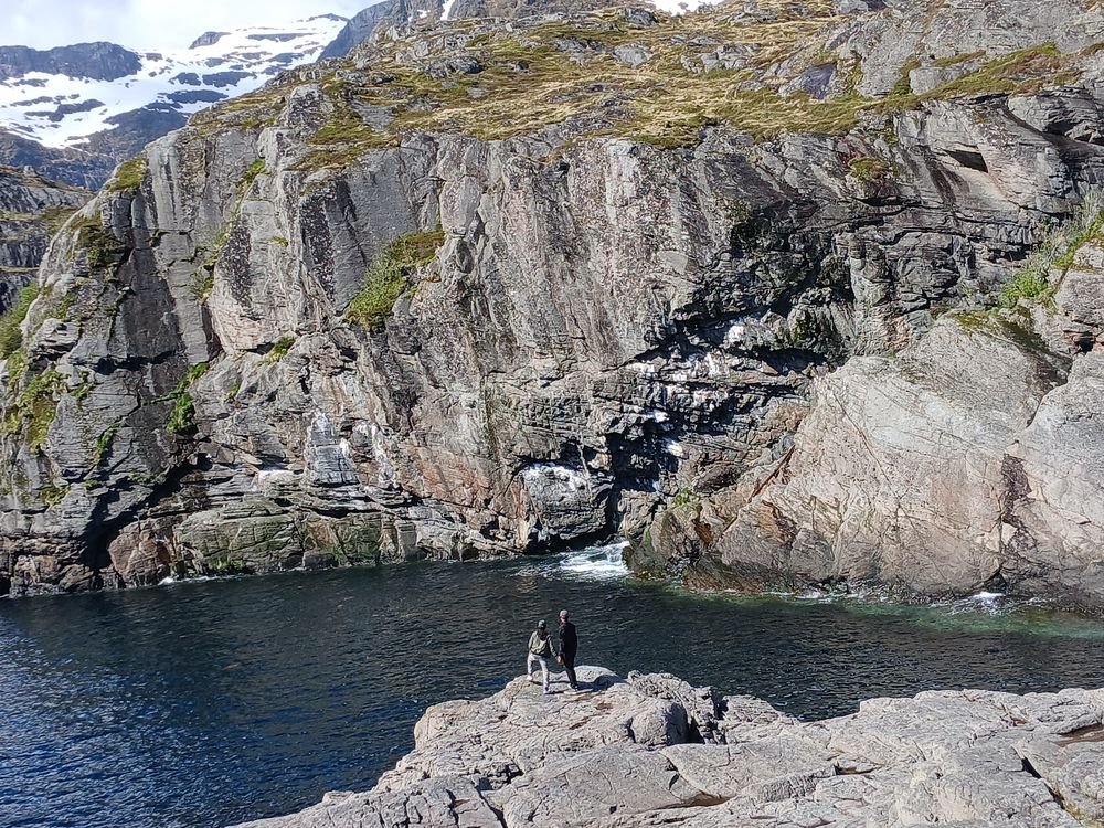 Coastal cliffs, Norway